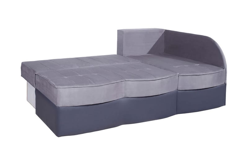 Lido 3-sits Bäddsoffa Höger - Grå - Möbler - Soffa - Skinnsoffa