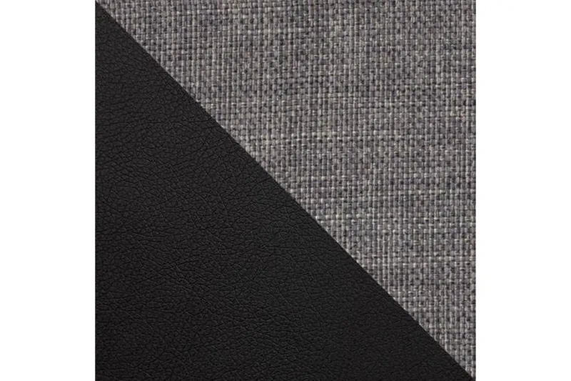 Naoma Divanbäddsoffa 274x182x83 cm - Grå/Svart - Möbler - Soffa - Skinnsoffa