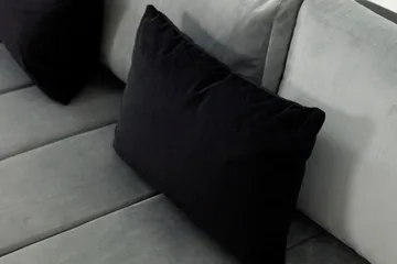 Naoma Divanbäddsoffa 310x175x83 cm - Grå - Möbler - Soffa - Skinnsoffa