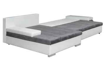 Naoma Divanbäddsoffa 310x175x83 cm - Grå - Möbler - Soffa - Skinnsoffa