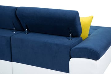 Reginia 6-sits Bäddsoffa - Vit/Grå - Möbler - Soffa - Skinnsoffa