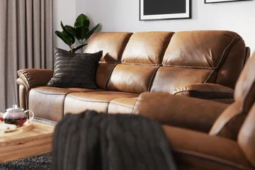 Saranda 3-sits Soffa - Brun - Möbler - Soffa - 3 sits soffa