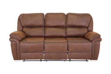 Saranda 3-sits Soffa - Brun - Möbler - Soffa - Skinnsoffa
