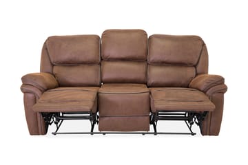 Saranda 3-sits Soffa - Brun - Möbler - Soffa - Skinnsoffa