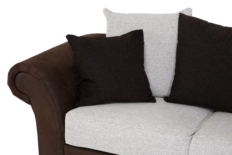 Toronto 2-sits Soffa - Brun/Beige - Möbler - Soffa - Skinnsoffa