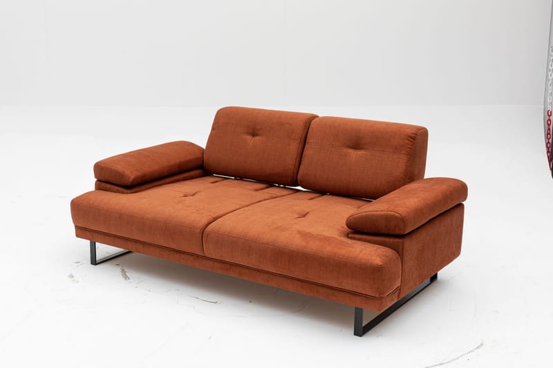Soffa 2-sits Caboolture - Orange - 2 sits soffa