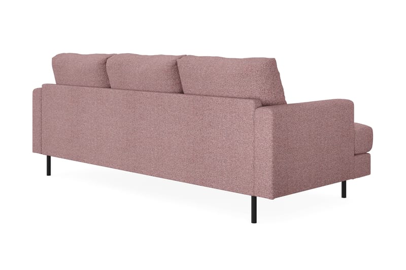 Soffa m. Divan Armunia Compact 3-sits - Lila - 3 sits soffa med divan - Divansoffa & schäslongsoffa