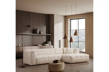 Octavian Soffa m. Divan 5-sits - Beige - Möbler - Soffa - Divansoffa & schäslongsoffa