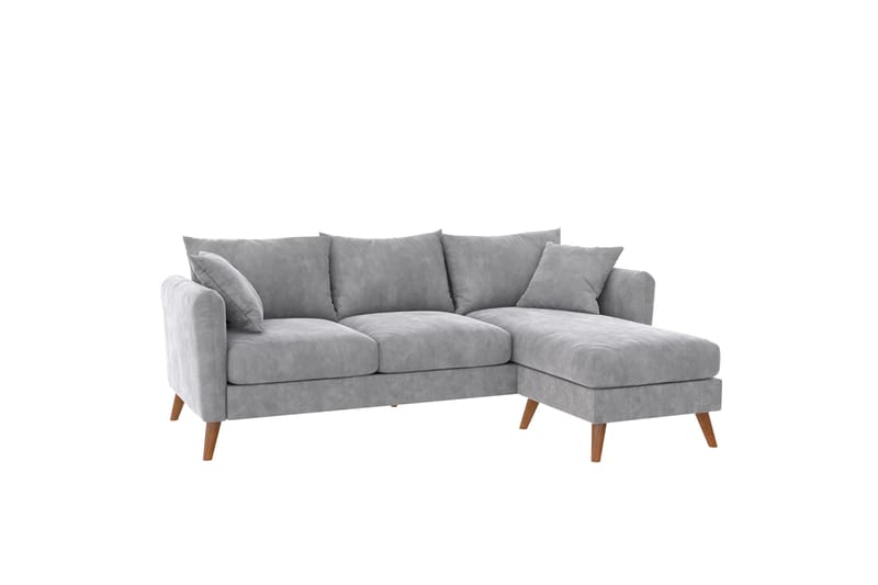 Soffa Magnolia - Ljusgrå - 3 sits soffa