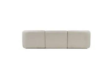 Soffa med 3 sittplatser Dashwood Vit - Vit - Möbler - Soffa - 4 sits soffa