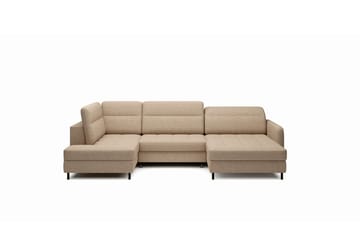 Soffa med Divan och Schäslong Berrto 5-sits - Beige - Möbler - Soffa - U-soffa
