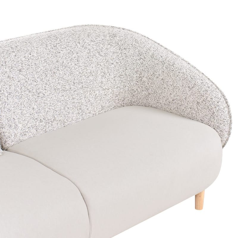 Soffa Umea - Beige, ljust trä - Möbler - Soffa - 3 sits soffa