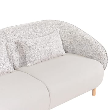 Soffa Umea - Beige, ljust trä - Möbler - Soffa - 3 sits soffa