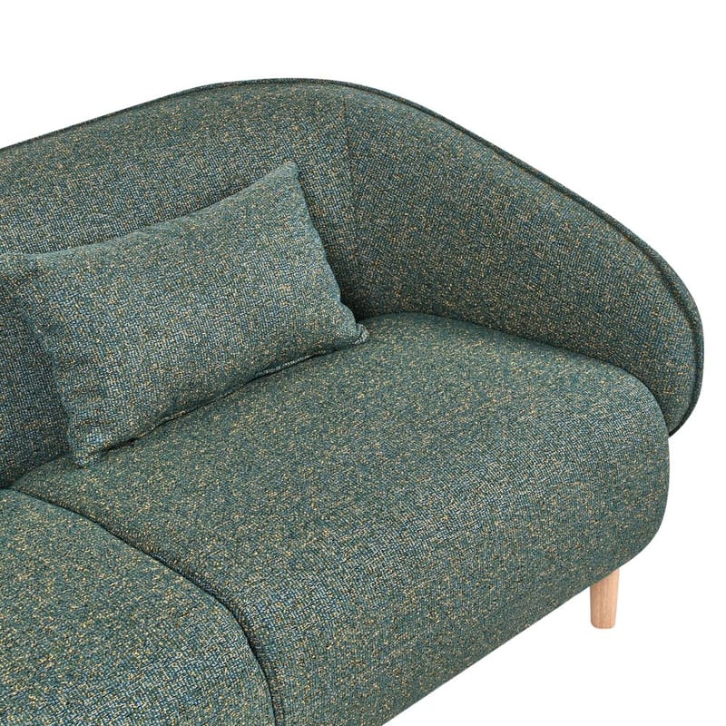 Soffa Umea - Grönt, ljust trä - Möbler - Soffa - 3 sits soffa