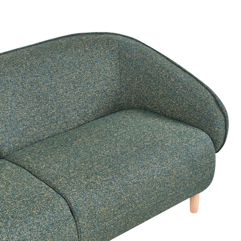 Soffa Umea - Grönt, ljust trä - Möbler - Soffa - 3 sits soffa