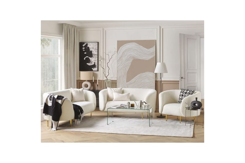 6-sits Soffgrupp Loen Vit - Vit - Möbler - Soffa - Soffgrupp