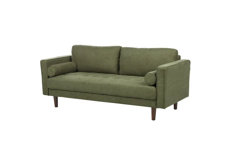 6-sits Soffgrupp Nurmo Grönt/mörkt trä - Grönt/mörkt trä - Möbler - Soffa - Soffgrupp