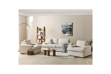 Soffgrupp Alla Beige - Beige - Möbler - Soffa - Soffgrupp