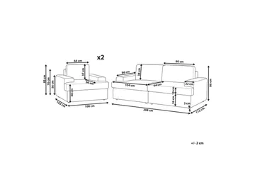 Soffgrupp Alla Vit - Vit - Möbler - Soffa - Soffgrupp