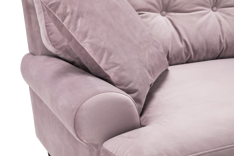 Andrew 3-sits Sammetssoffa - Lila - Möbler - Soffa - Soffgrupp - Howard soffgrupp
