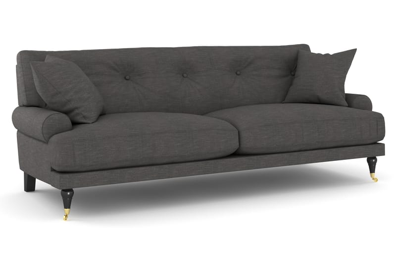 Andrew 3-sits Tygsoffa - Mörkgrå - Möbler - Soffa - Soffgrupp - Howard soffgrupp