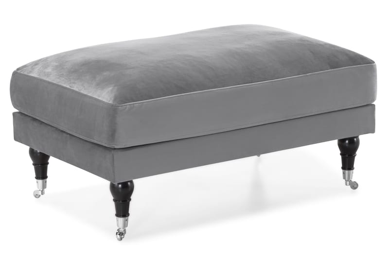 Andrew Soffgrupp 2+1 Sammet - Ljusgrå - Möbler - Soffa - Soffgrupp - Howard soffgrupp