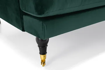 Andrew Soffgrupp 3+1 Sammet - Grön - Möbler - Soffa - Soffgrupp - Howard soffgrupp