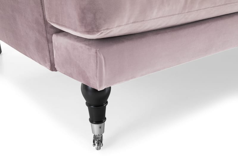 Andrew Soffgrupp 3+1 Sammet - Lila - Möbler - Soffa - Soffgrupp - Howard soffgrupp