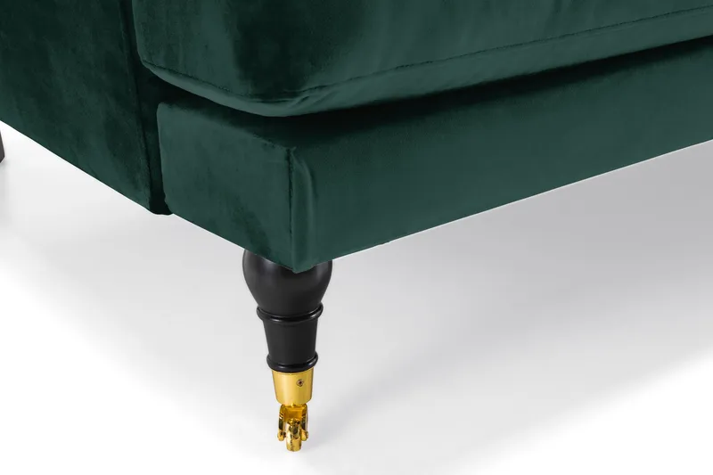 Andrew Soffgrupp 3+2 Sammet - Grön - Möbler - Soffa - Soffgrupp - Howard soffgrupp