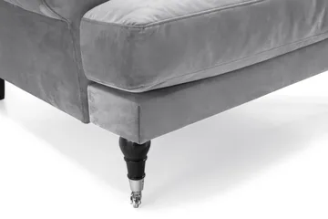 Andrew Soffgrupp 3+2 Sammet - Ljusgrå - Möbler - Soffa - Soffgrupp - Howard soffgrupp