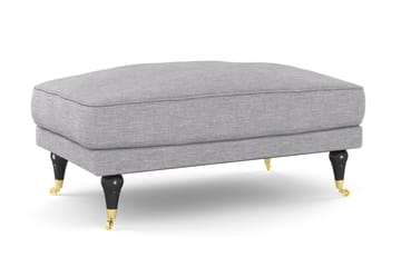 Andrew Soffgrupp 3-sits + 2-sits Soffa + Fåtölj + Fotpall i Tyg - Grå - Möbler - Soffa - Soffgrupp - Howard soffgrupp