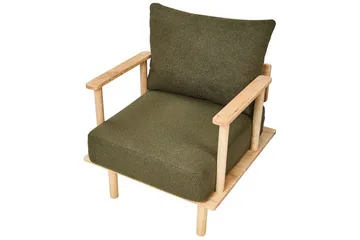 Soffgrupp Asker Grönt, ljust trä - Grönt, ljust trä - Möbler - Soffa - Soffgrupp