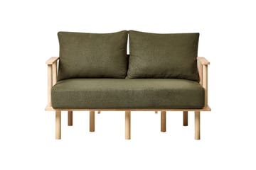 Soffgrupp Asker Grönt, ljust trä - Grönt, ljust trä - Möbler - Soffa - Soffgrupp