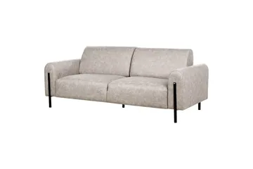 Soffgrupp Askim Grå/svart, Polyester - Grå - Möbler - Soffa - Soffgrupp