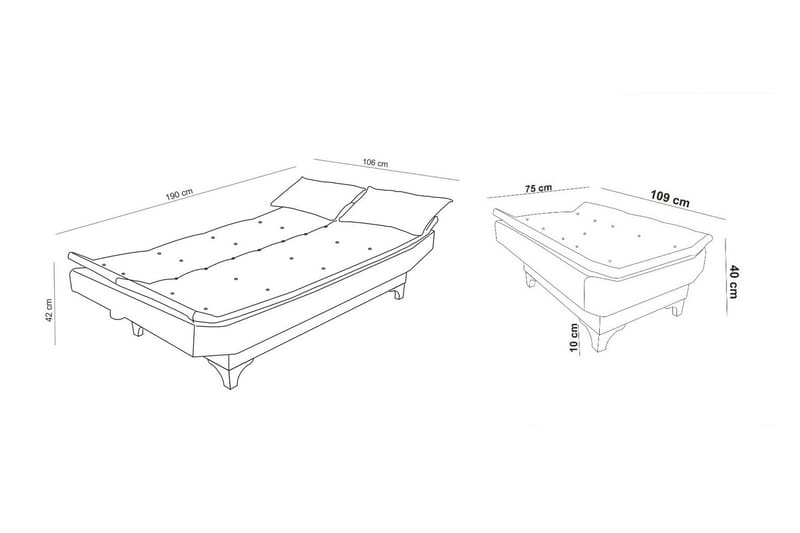 Lepinas Soffgrupp - Antracit - Möbler - Soffa - Soffgrupp