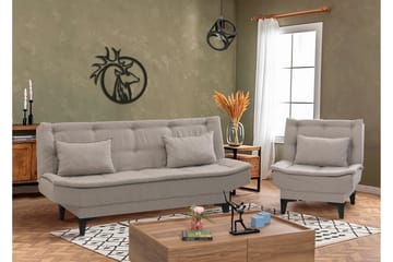 Lepinas Soffgrupp - Grå - Möbler - Soffa - Soffgrupp