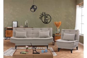 Lepinas Soffgrupp - Grå - Möbler - Soffa - Soffgrupp