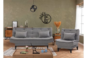 Lepinas Soffgrupp - Grå - Möbler - Soffa - Soffgrupp