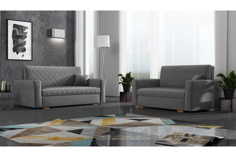 Bensbyn Soffgrupp - Grå - Möbler - Soffa - Soffgrupp