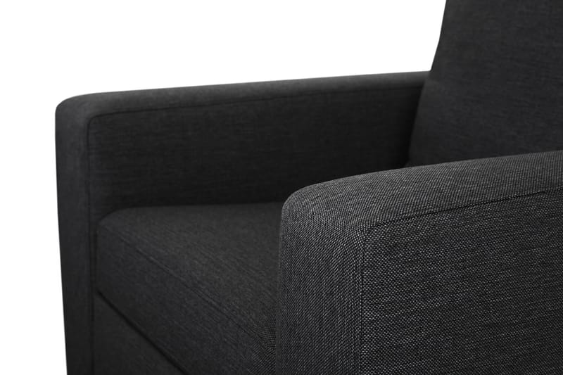 Crazy Soffgrupp 2-sits Soffa + Fåtölj i Tyg - Mörkgrå - Möbler - Soffa - Soffgrupp