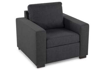 Crazy Soffgrupp 2-sits Soffa + Fåtölj i Tyg - Mörkgrå - Möbler - Soffa - Soffgrupp