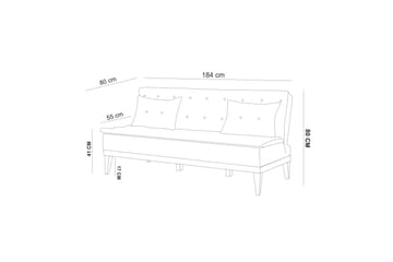 Fuoco Soffgrupp - Antracit - Möbler - Soffa - Soffgrupp