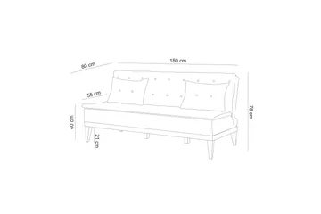 Fuoco Soffgrupp - Cream - Möbler - Soffa - Soffgrupp