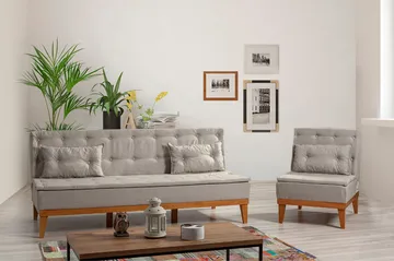 Fuoco Soffgrupp - Cream - Möbler - Soffa - Soffgrupp