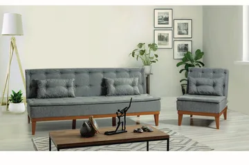 Fuoco Soffgrupp - Mörkgrå - Möbler - Soffa - Soffgrupp