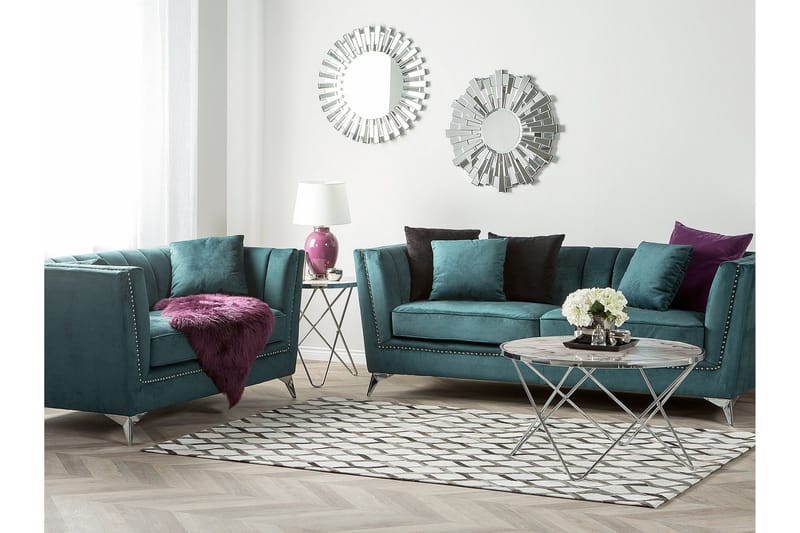 Gaula Soffgrupp 2-Sits+3-Sits - Blå - Möbler - Soffa - Soffgrupp