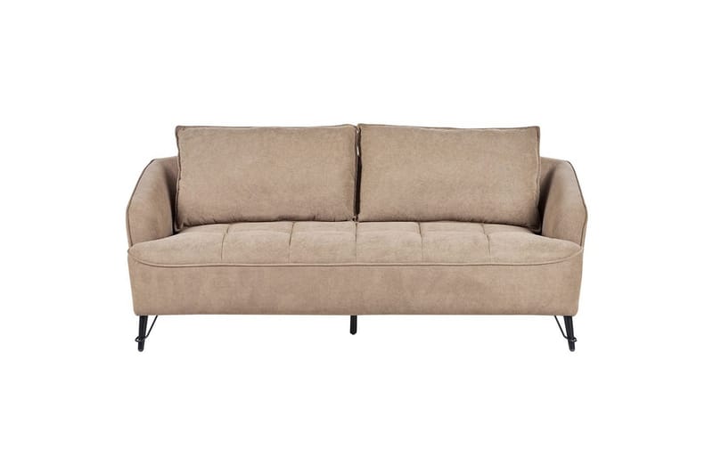 Soffgrupp Hobro Brun/Svart - Brun/Svart - Möbler - Soffa - Soffgrupp