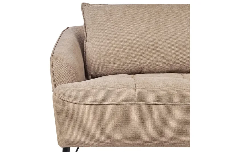 Soffgrupp Hobro Brun/Svart - Brun/Svart - Möbler - Soffa - Soffgrupp