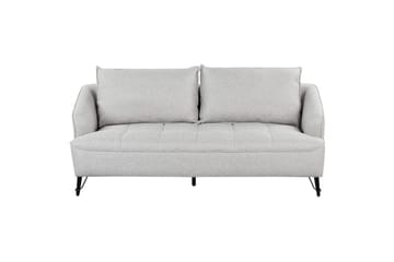 Soffgrupp Hobro Grå/svart - Grå/svart - Möbler - Soffa - Soffgrupp