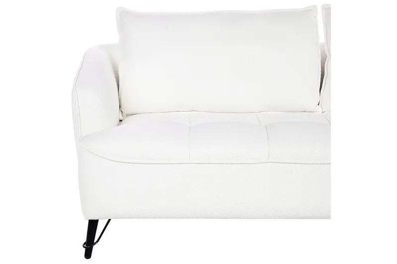 Soffgrupp Hobro Vit/Svart - Vit - Möbler - Soffa - Soffgrupp